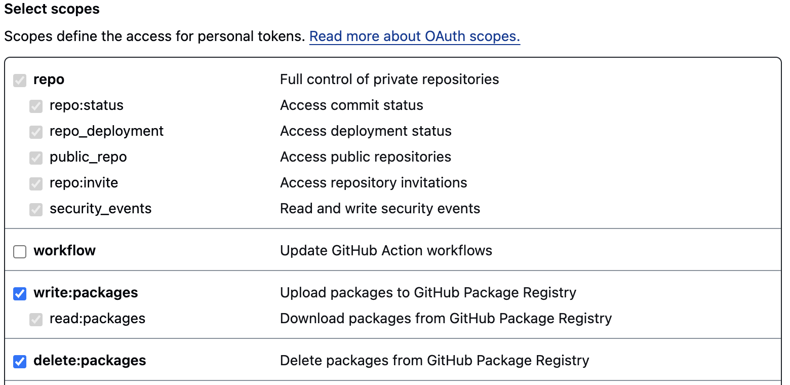 ghcr-token