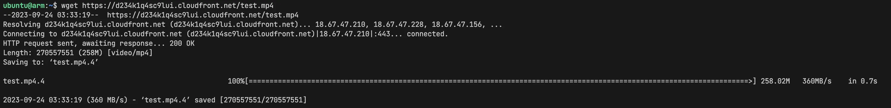 aws S3 + cloudfront2